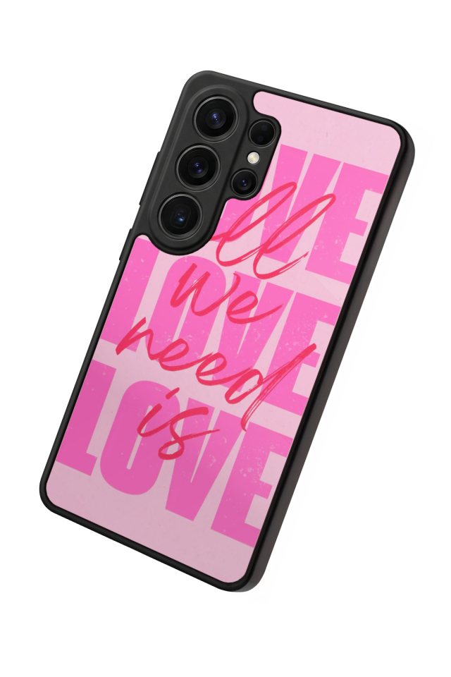 Samsung Galaxy S26 Ultra Uyumlu Love Tasarımlı Glossy Premium Kılıf