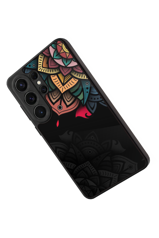 Samsung Galaxy S26 Ultra Uyumlu Mandala Tasarımlı Glossy Premium Kılıf