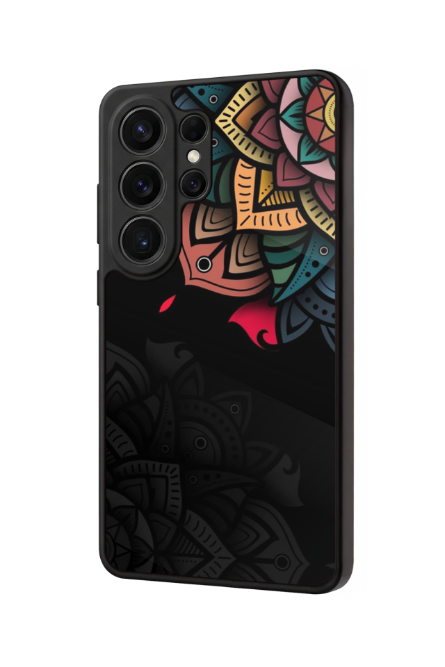 Samsung Galaxy S26 Ultra Uyumlu Mandala Tasarımlı Glossy Premium Kılıf