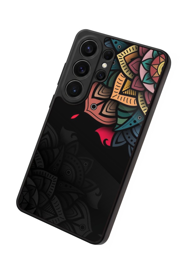 Samsung Galaxy S26 Ultra Uyumlu Mandala Tasarımlı Glossy Premium Kılıf