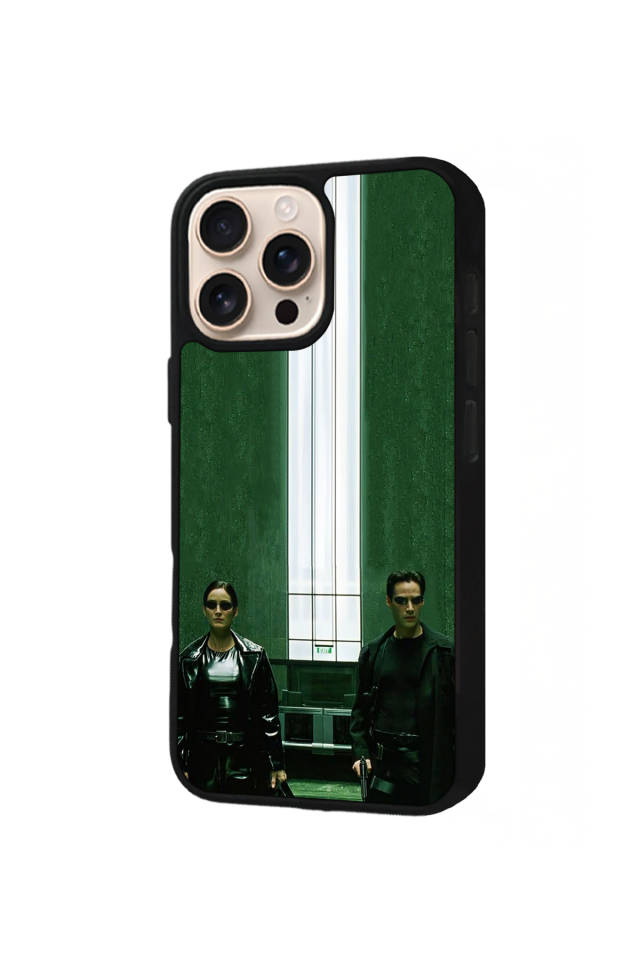 iPhone 15 Pro Uyumlu MatriiPhone 15 Pro Tasarımlı Glossy Premium Kılıf