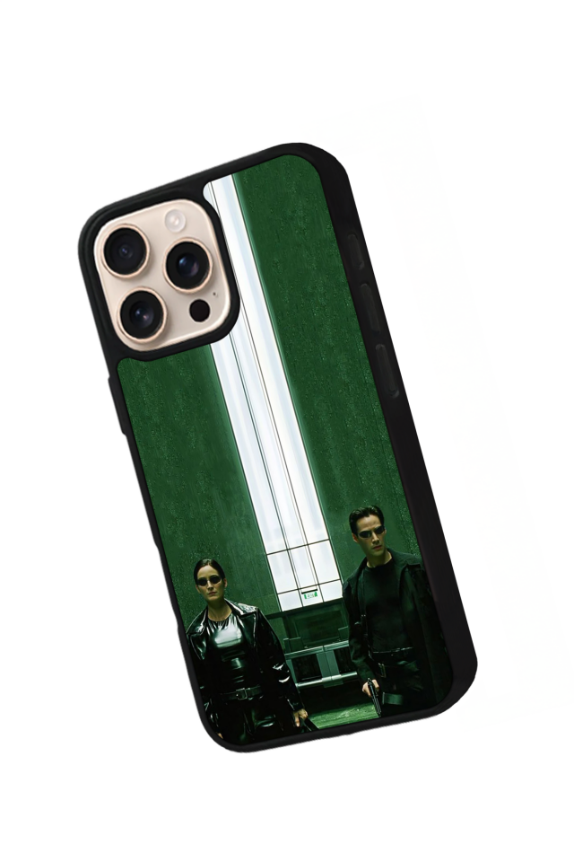 iPhone 15 Pro Uyumlu MatriiPhone 15 Pro Tasarımlı Glossy Premium Kılıf