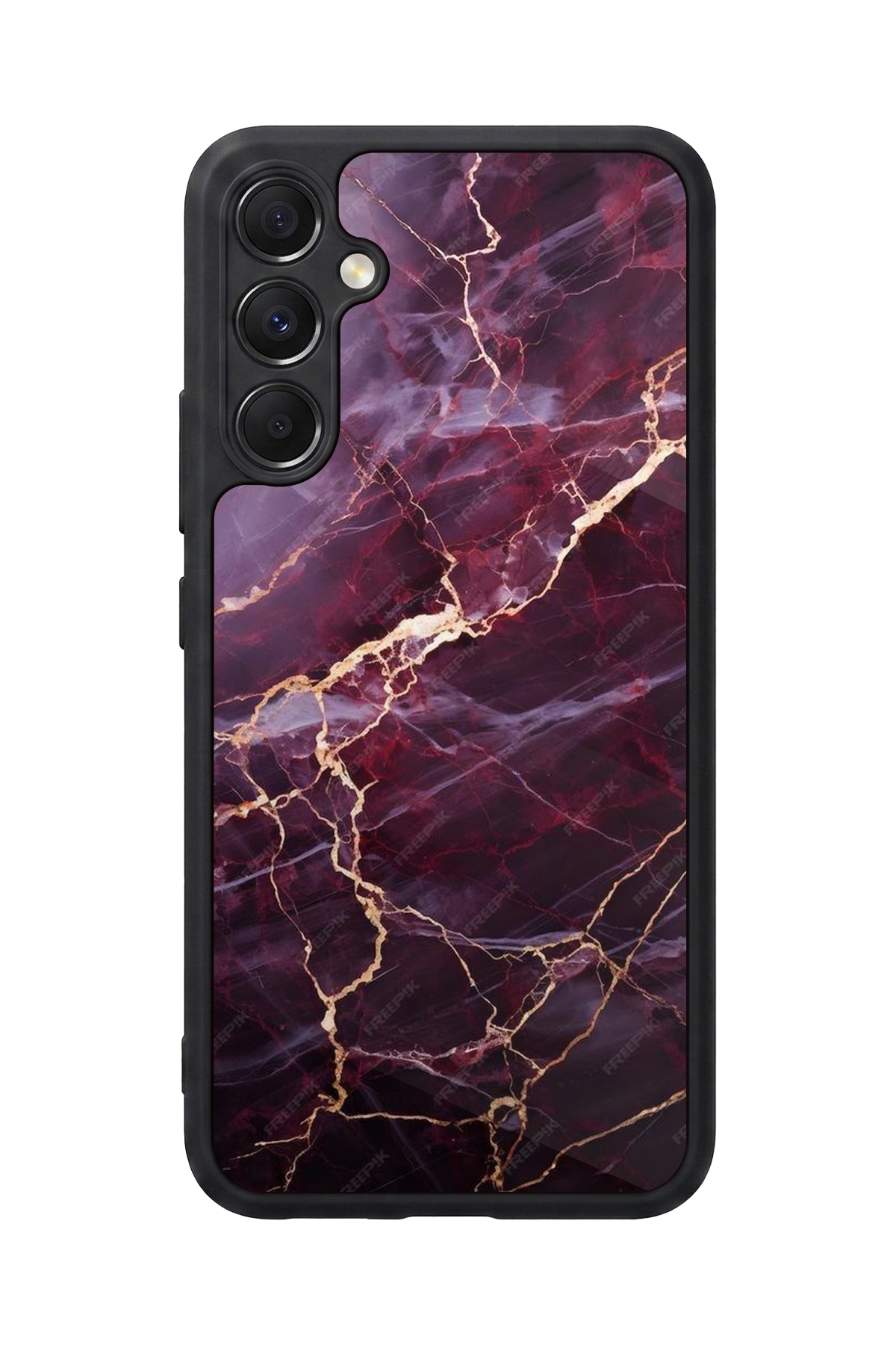 Samsung Galaxy A34 Uyumlu Mermer Marble Tasarımlı Glossy Premium Kılıf