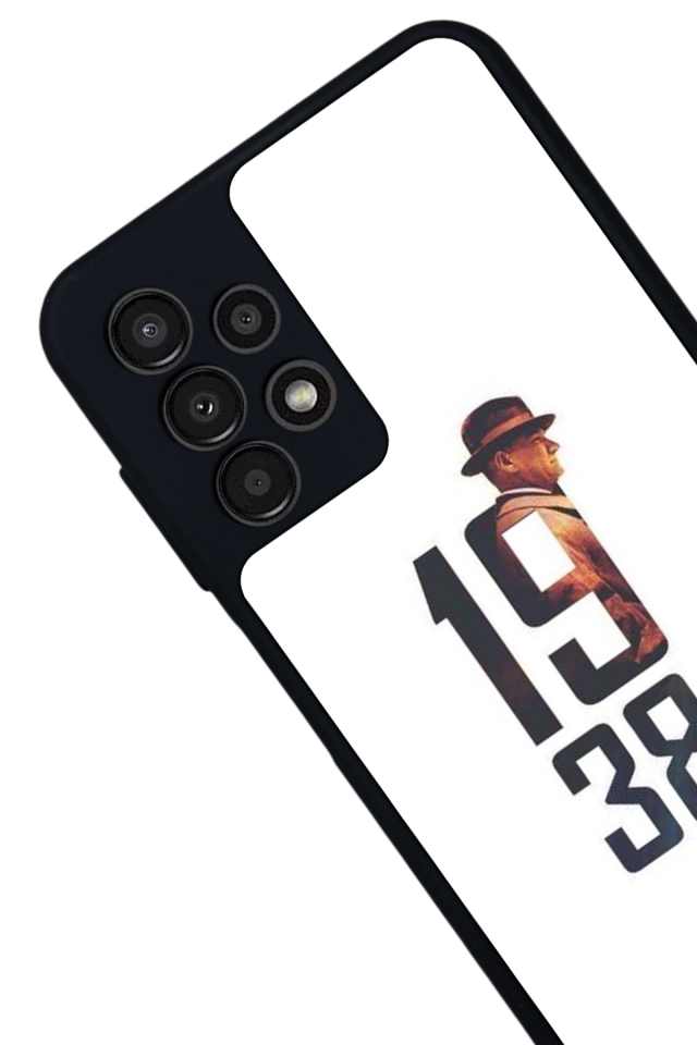 Samsung Galaxy A13 Uyumlu Mustafa Kemal Ataturk Tasarımlı Glossy Premium Kılıf
