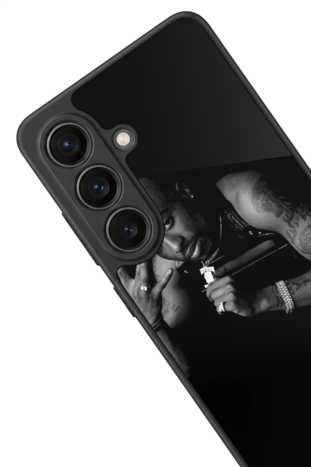 Samsung Galaxy S26 Uyumlu Tupac Tasarımlı Glossy Premium Kılıf