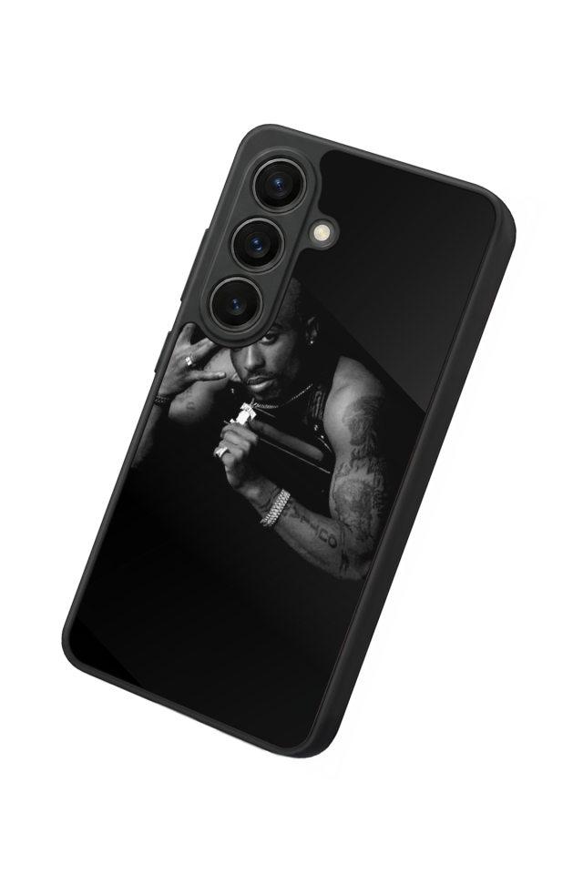 Samsung Galaxy S26 Uyumlu Tupac Tasarımlı Glossy Premium Kılıf