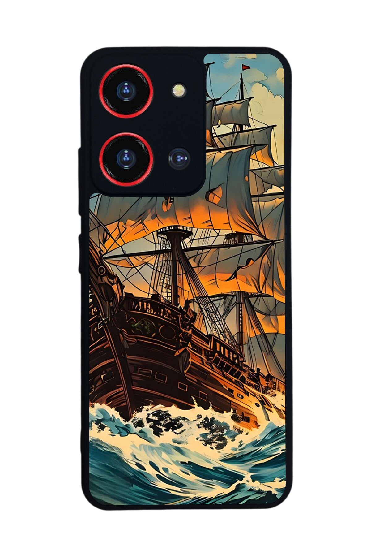 Reeder S19 Max Pro S ZOOM Uyumlu Korsan Tasarımlı Glossy Premium Kılıf