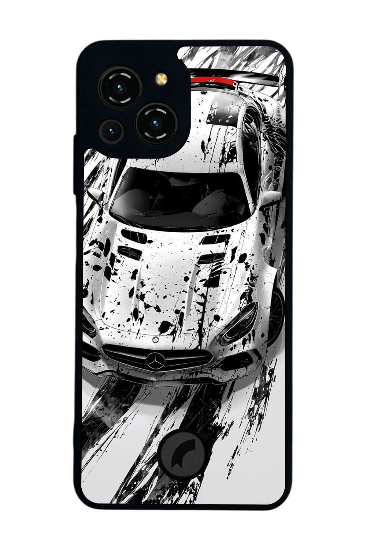 Reeder S23 Pro Max Uyumlu Mercedes Tasarımlı Glossy Premium Kılıf