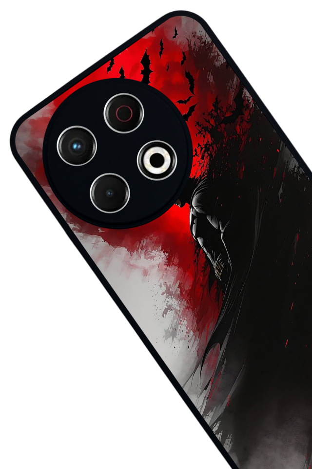 Tecno Spark 30 Pro Uyumlu Batman Tasarımlı Glossy Premium Kılıf