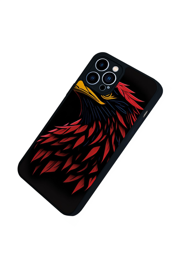 iPhone 12 Pro Max Uyumlu Besiktas Tasarımlı Glossy Premium Kılıf