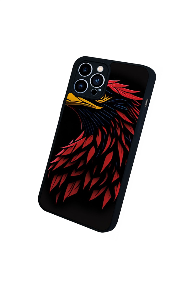 iPhone 12 Pro Max Uyumlu Besiktas Tasarımlı Glossy Premium Kılıf