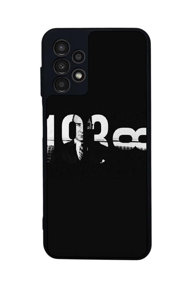 Samsung Galaxy A13 Uyumlu Mustafa Kemal Ataturk Tasarımlı Glossy Premium Kılıf