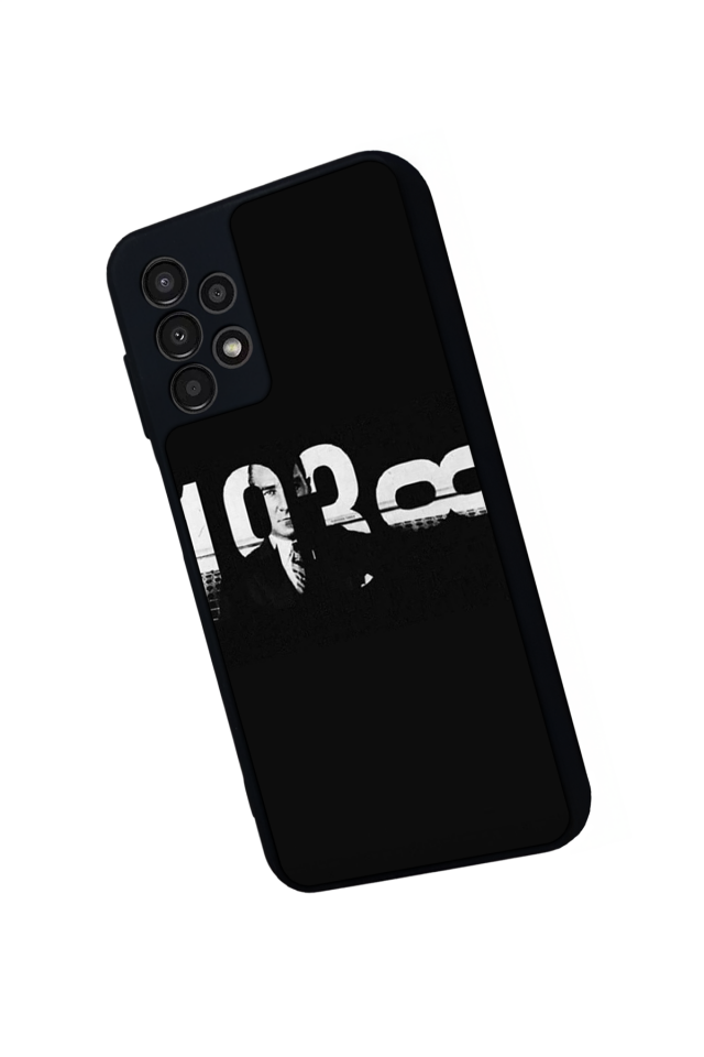 Samsung Galaxy A13 Uyumlu Mustafa Kemal Ataturk Tasarımlı Glossy Premium Kılıf