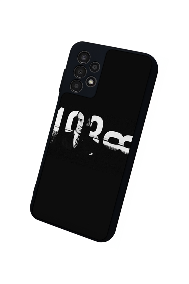 Samsung Galaxy A13 Uyumlu Mustafa Kemal Ataturk Tasarımlı Glossy Premium Kılıf