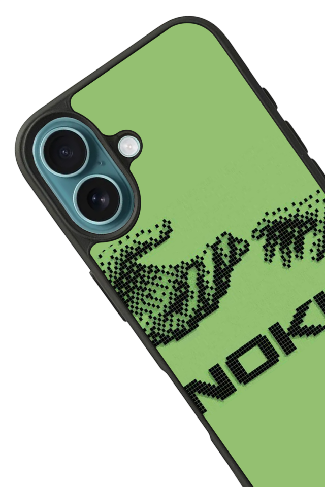 iPhone 16 Uyumlu Nokia Tasarımlı Glossy Premium Kılıf