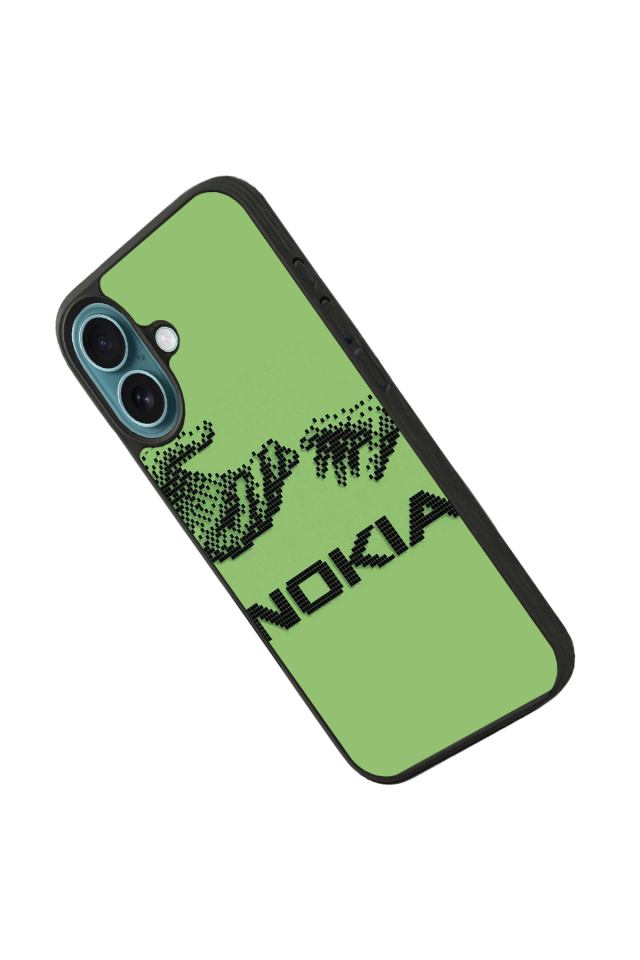 iPhone 16 Uyumlu Nokia Tasarımlı Glossy Premium Kılıf
