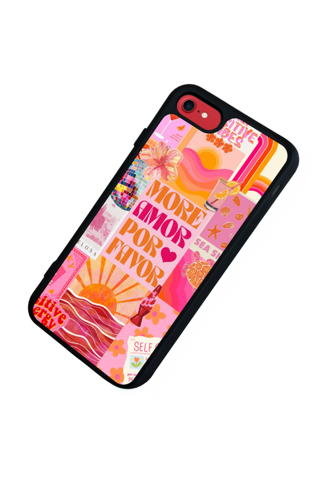 iPhone 7 Uyumlu Poster Tasarımlı Glossy Premium Kılıf
