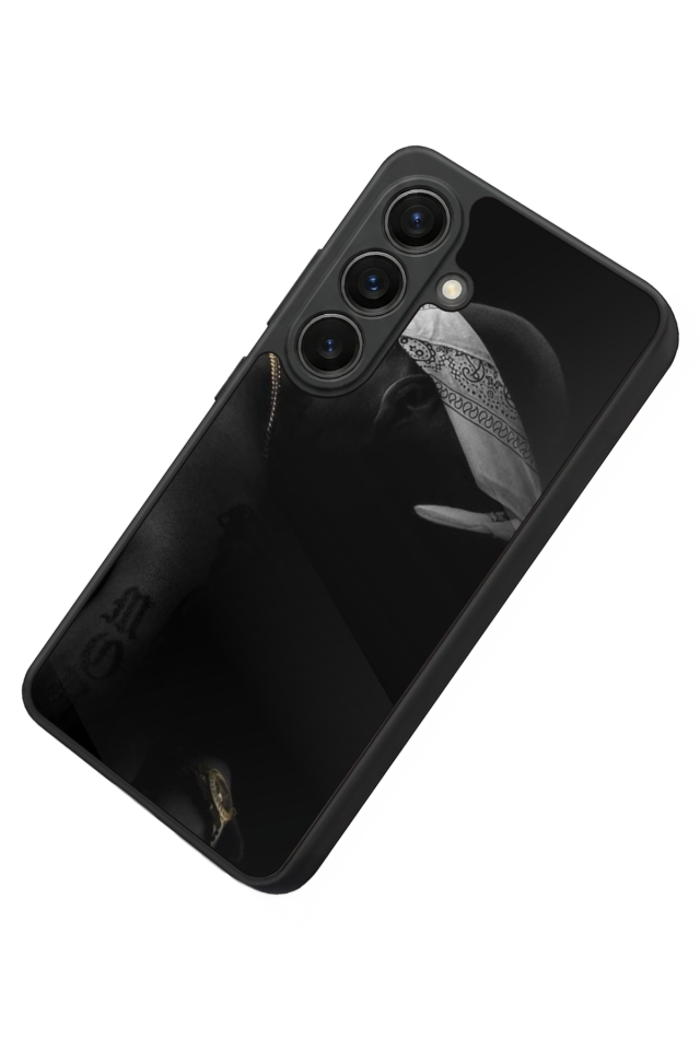 Samsung Galaxy S26 Uyumlu Tupac Tasarımlı Glossy Premium Kılıf