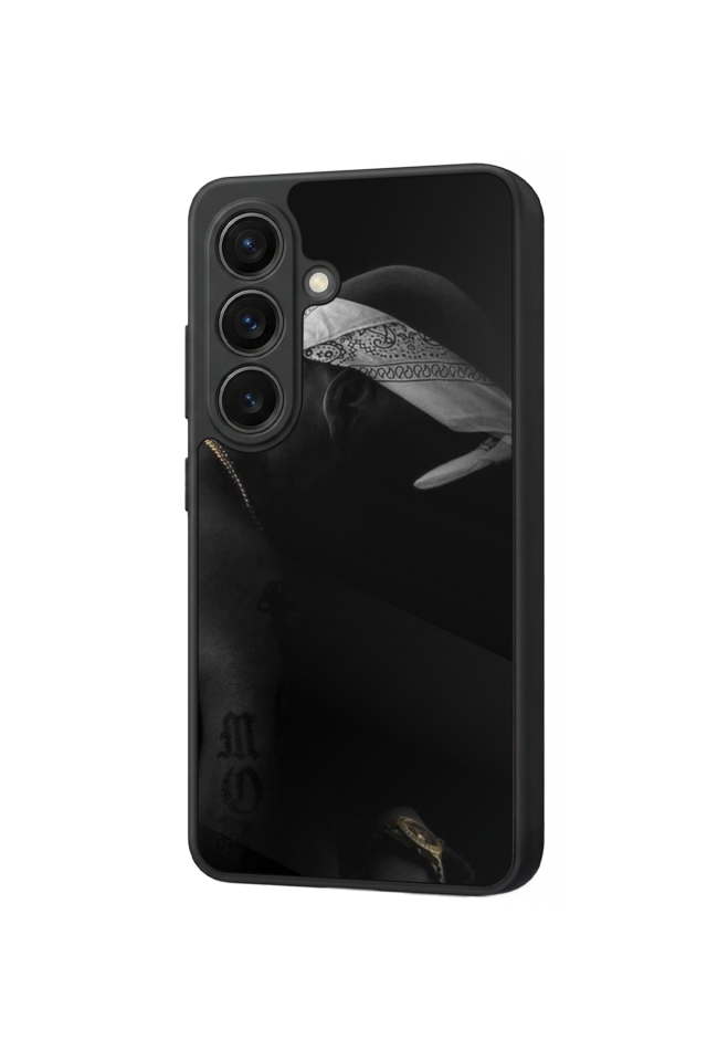 Samsung Galaxy S26 Uyumlu Tupac Tasarımlı Glossy Premium Kılıf