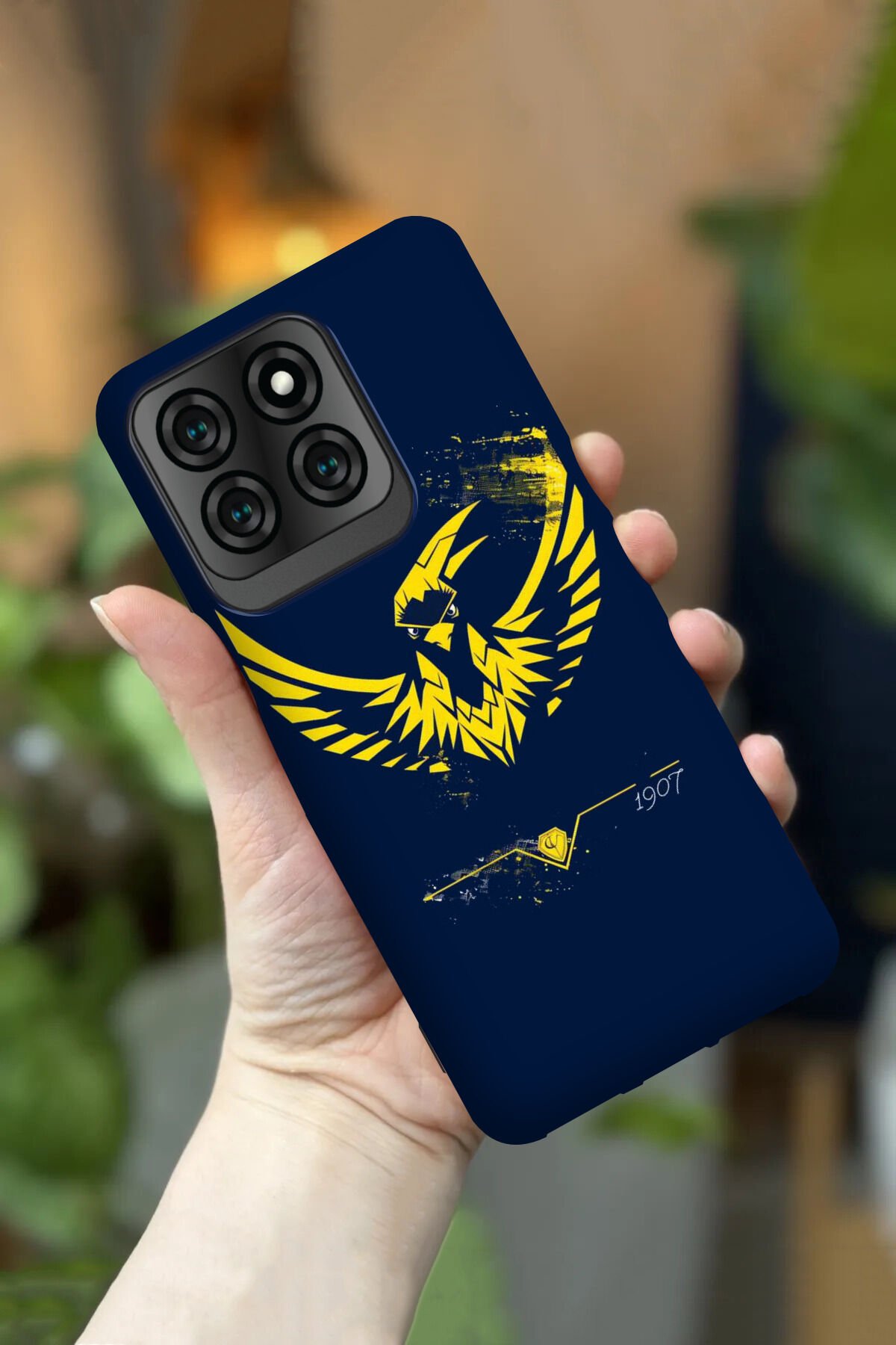 Reeder S71 Uyumlu Kamera Korumalı Futbol Takımı Desenli HD Baskılı Silikon Kılıf