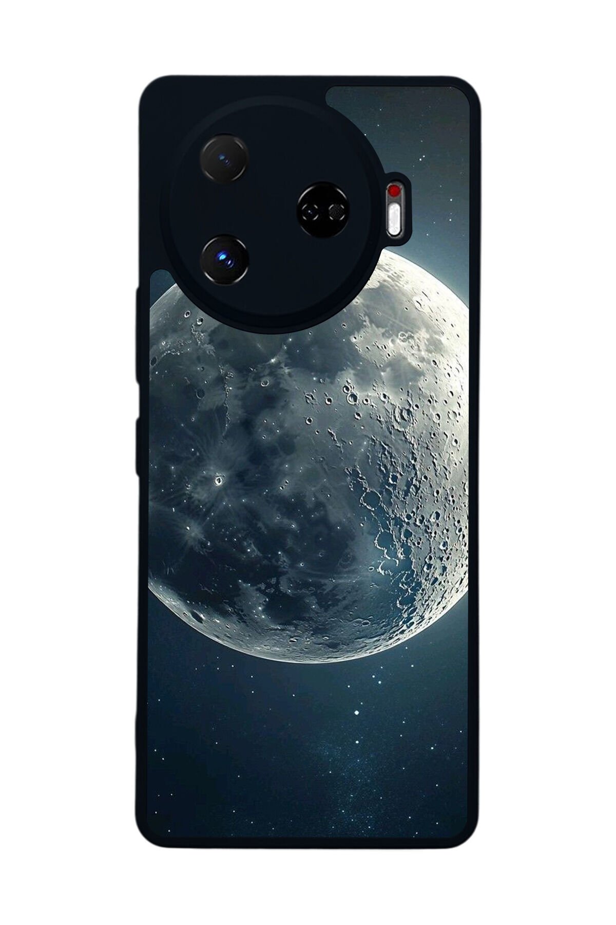 Tecno Camon 30 Pro Uyumlu Ay Tasarımlı Glossy Premium Kılıf