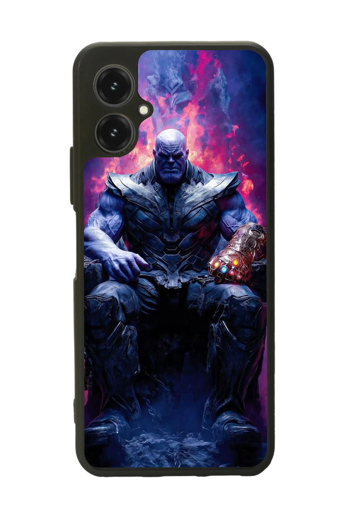 Omix X5 Uyumlu Thanos Tasarımlı Glossy Premium Kılıf