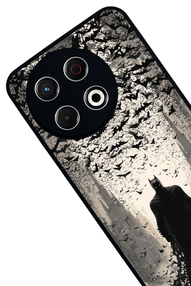 Tecno Spark 30 Pro Uyumlu Batman Tasarımlı Glossy Premium Kılıf