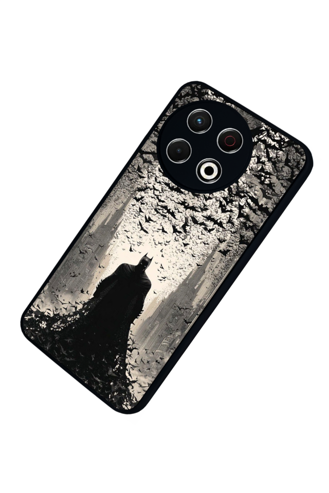 Tecno Spark 30 Pro Uyumlu Batman Tasarımlı Glossy Premium Kılıf