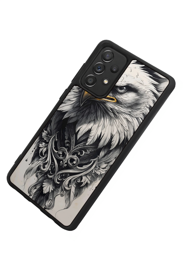 Samsung Galaxy A72 Uyumlu Besiktas Tasarımlı Glossy Premium Kılıf