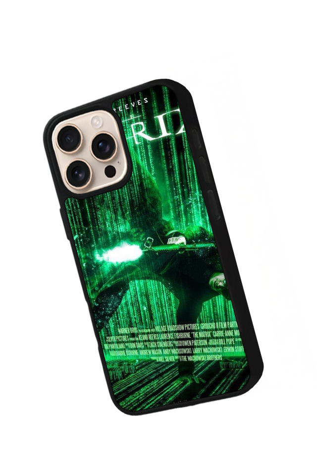 iPhone 15 Pro Uyumlu MatriiPhone 15 Pro Tasarımlı Glossy Premium Kılıf