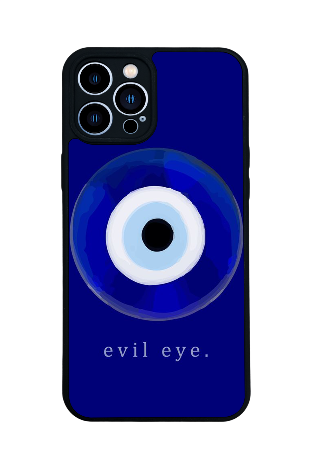 iPhone 13 Pro Max Uyumlu Nazar Tasarımlı Glossy Premium Kılıf