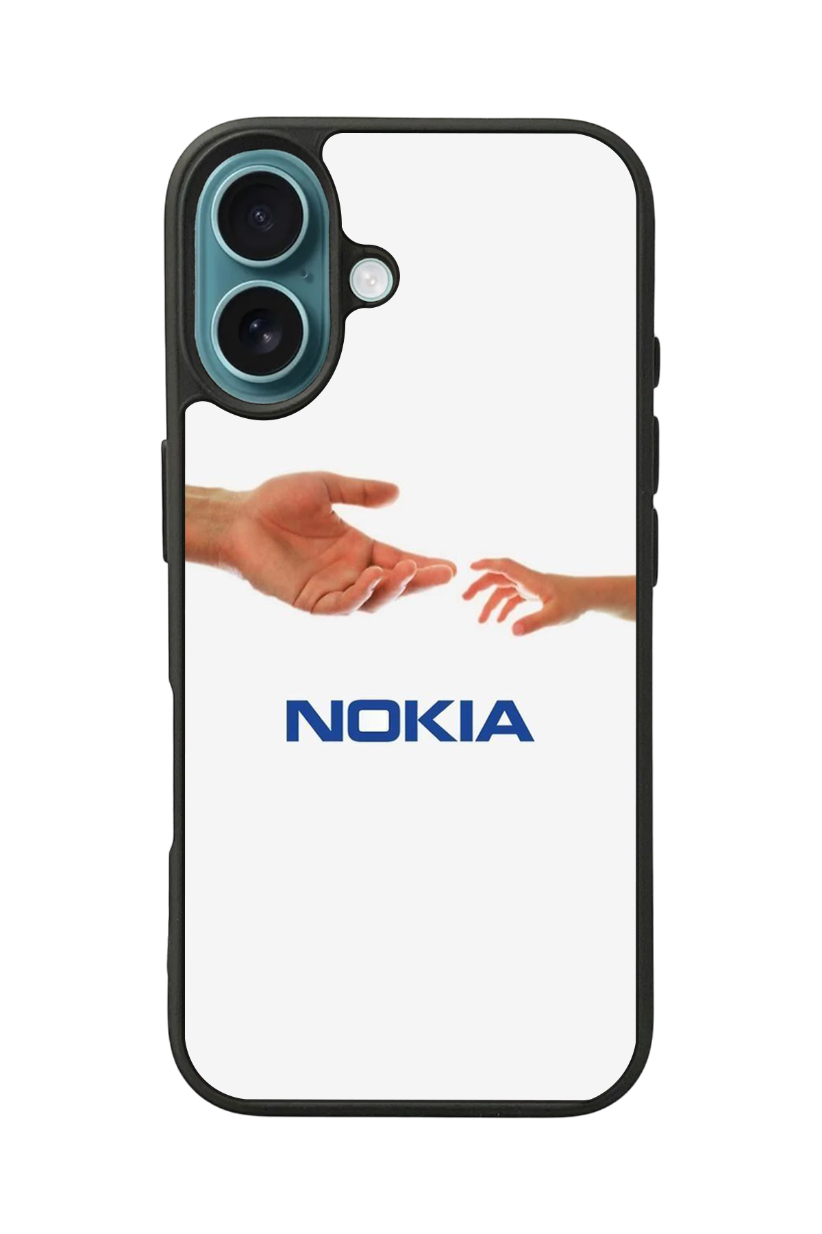 iPhone 16 Uyumlu Nokia Tasarımlı Glossy Premium Kılıf