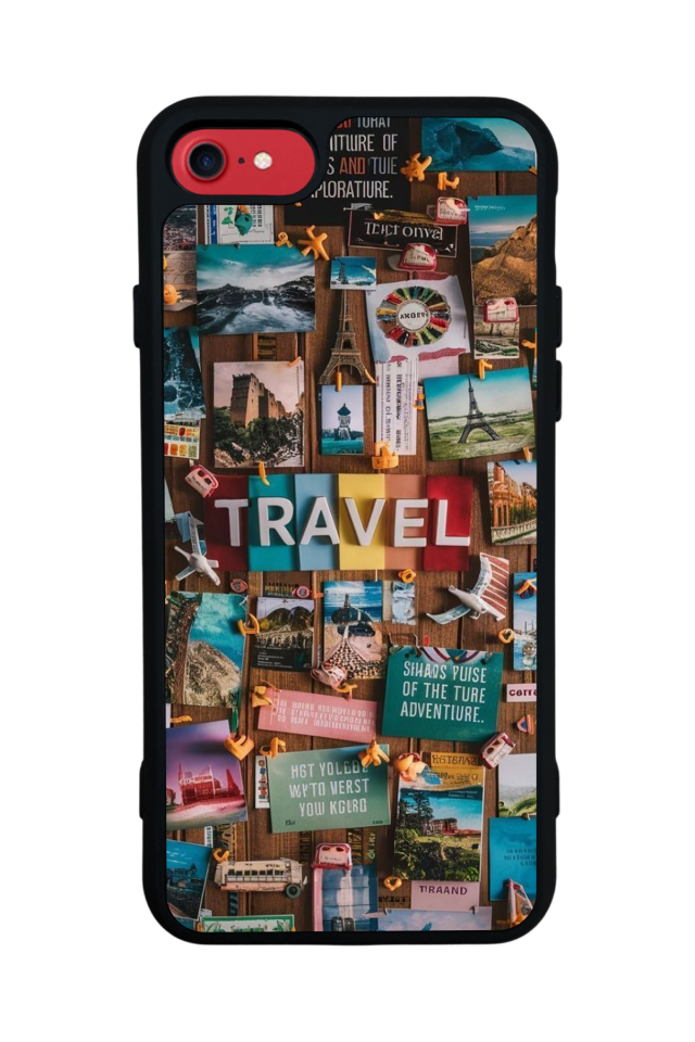 iPhone 7 Uyumlu Poster Tasarımlı Glossy Premium Kılıf
