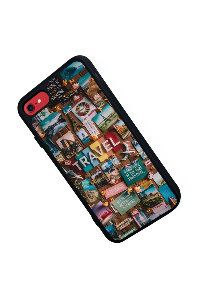 iPhone 7 Uyumlu Poster Tasarımlı Glossy Premium Kılıf