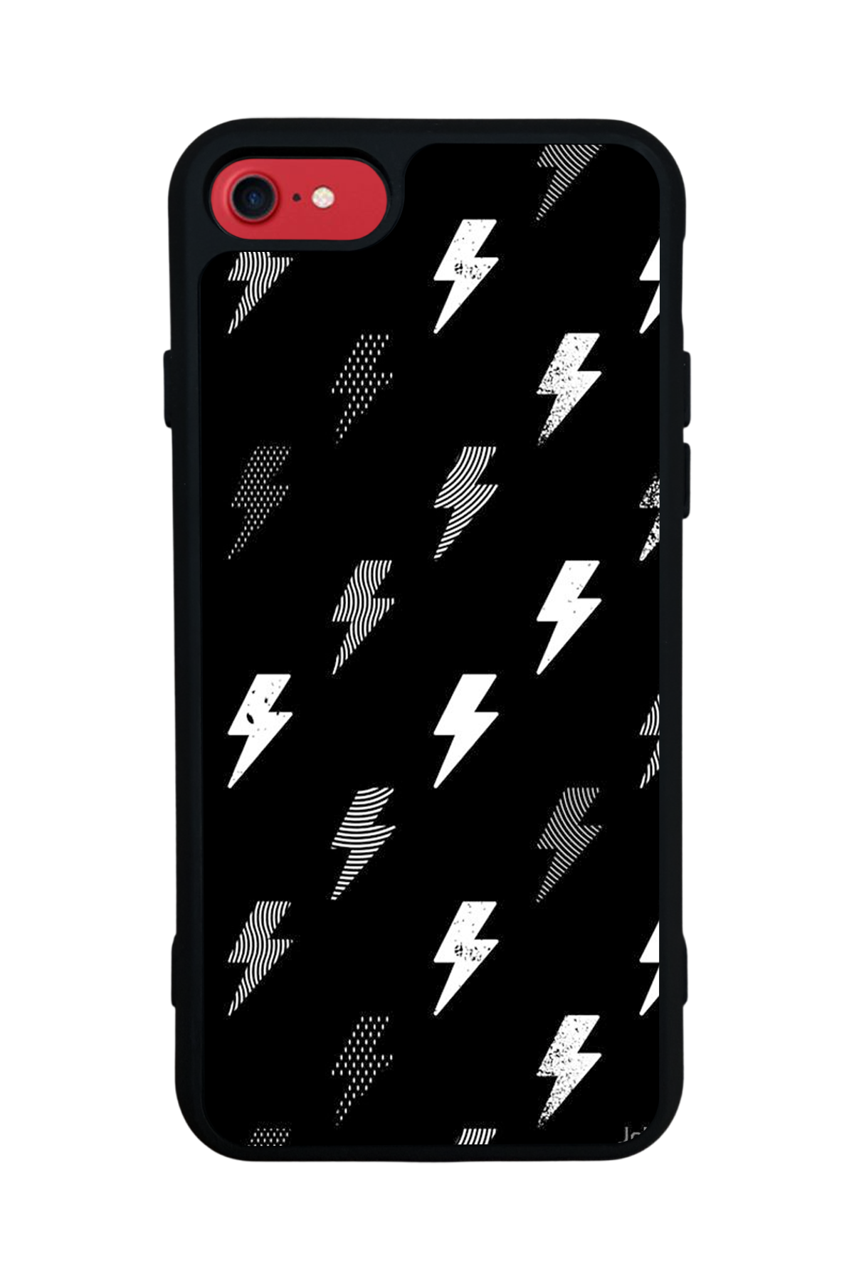 iPhone 8 Uyumlu Simsek Tasarımlı Glossy Premium Kılıf