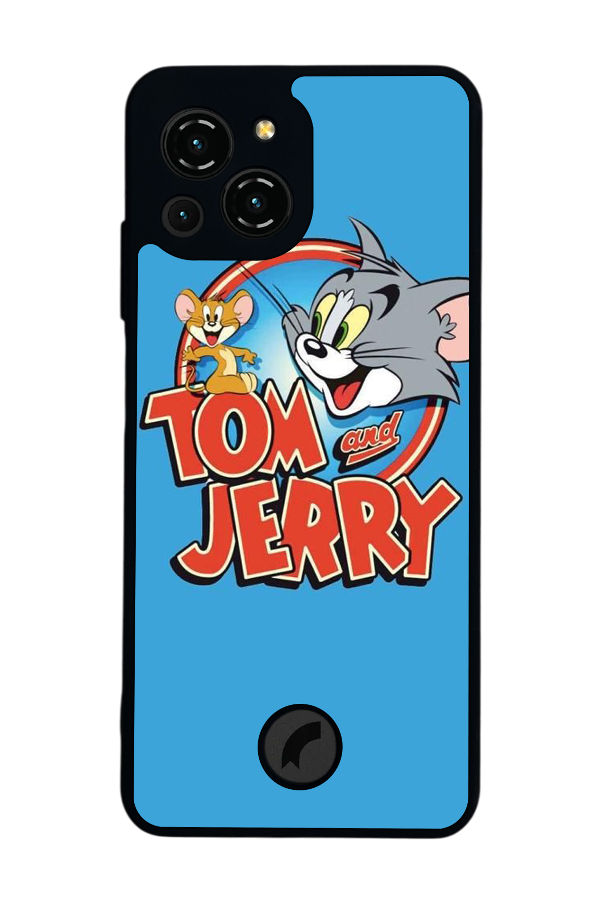 Reeder S23 Pro Max Uyumlu Tom And Jerry Tasarımlı Glossy Premium Kılıf