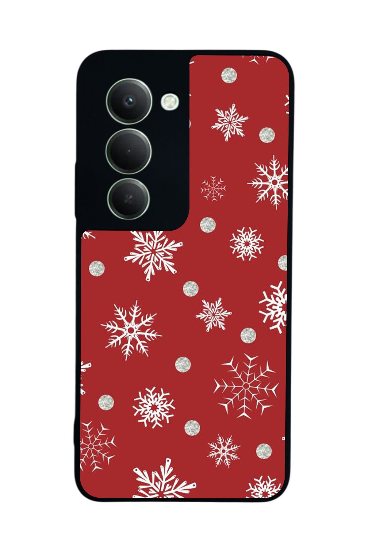Xiaomi Redmi 15 5G Uyumlu Yilbasi Christmas Tasarımlı Glossy Premium Kılıf