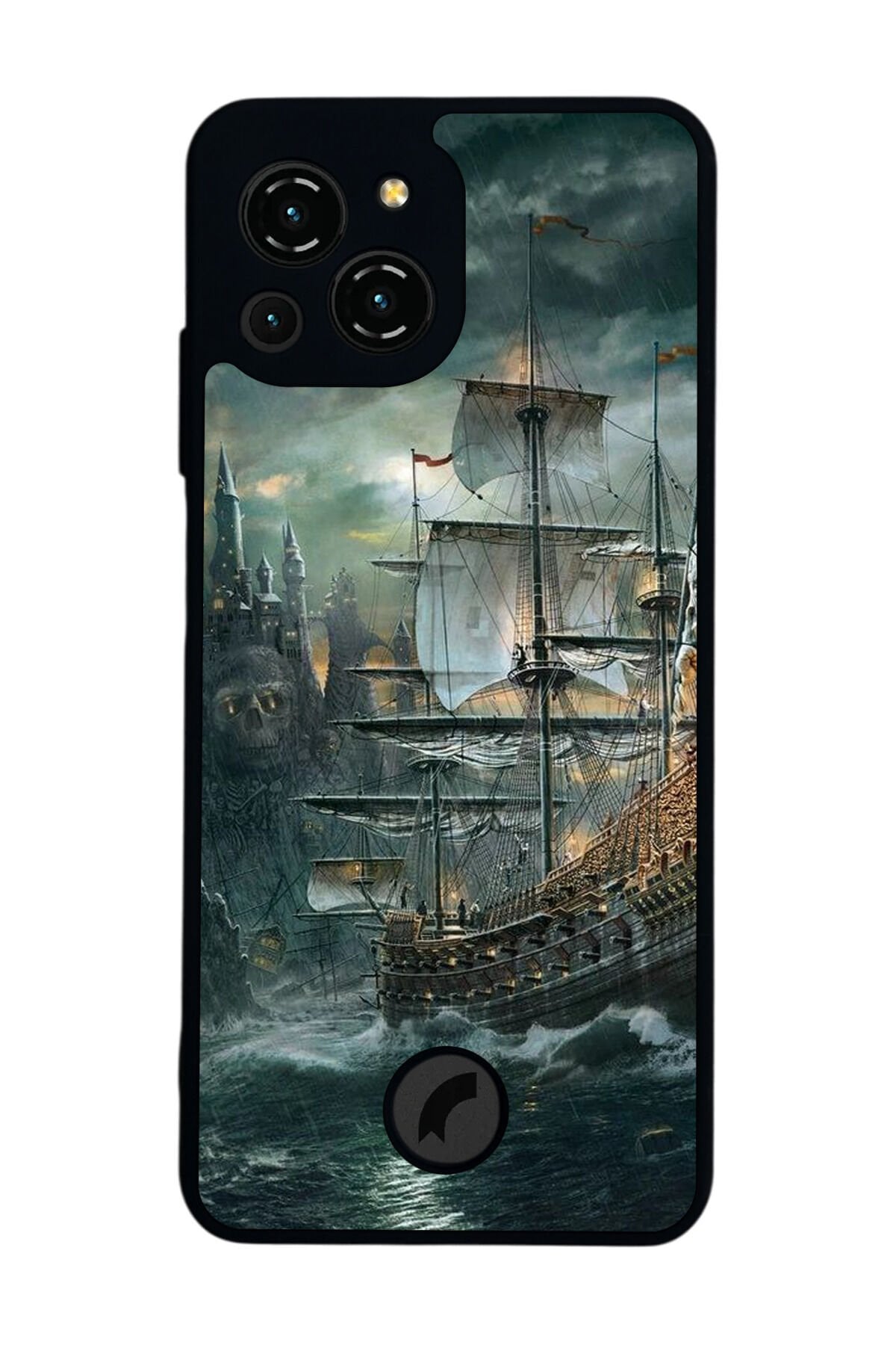 Reeder S23 Pro Max Uyumlu Korsan Tasarımlı Glossy Premium Kılıf