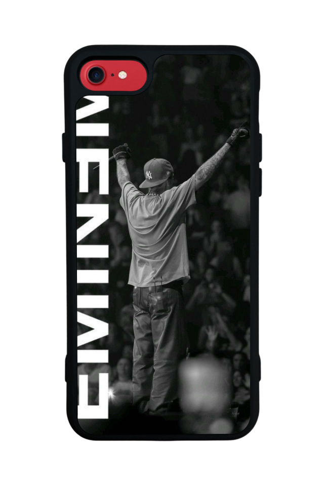 iPhone SE Uyumlu Eminem Tasarımlı Glossy Premium Kılıf
