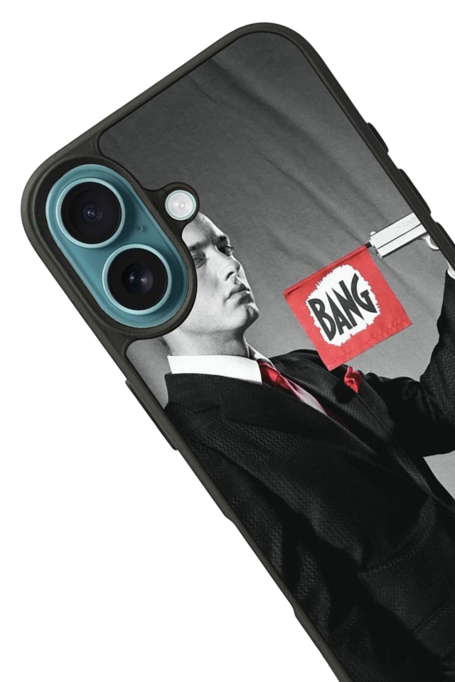 iPhone 16 Plus Uyumlu Eminem Tasarımlı Glossy Premium Kılıf