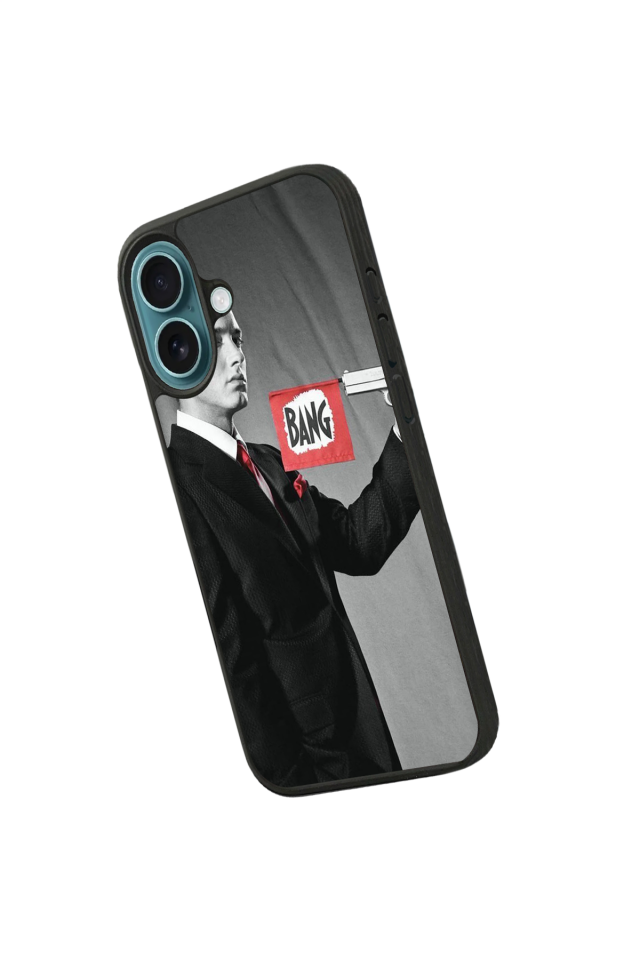 iPhone 16 Plus Uyumlu Eminem Tasarımlı Glossy Premium Kılıf