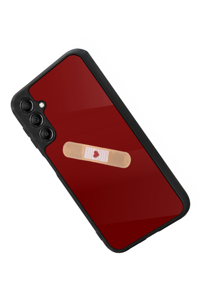 Samsung Galaxy A14 Uyumlu Kalp Love Tasarımlı Glossy Premium Kılıf