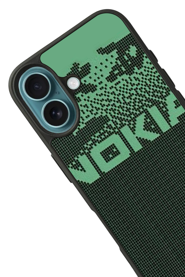 iPhone 16 Uyumlu Nokia Tasarımlı Glossy Premium Kılıf