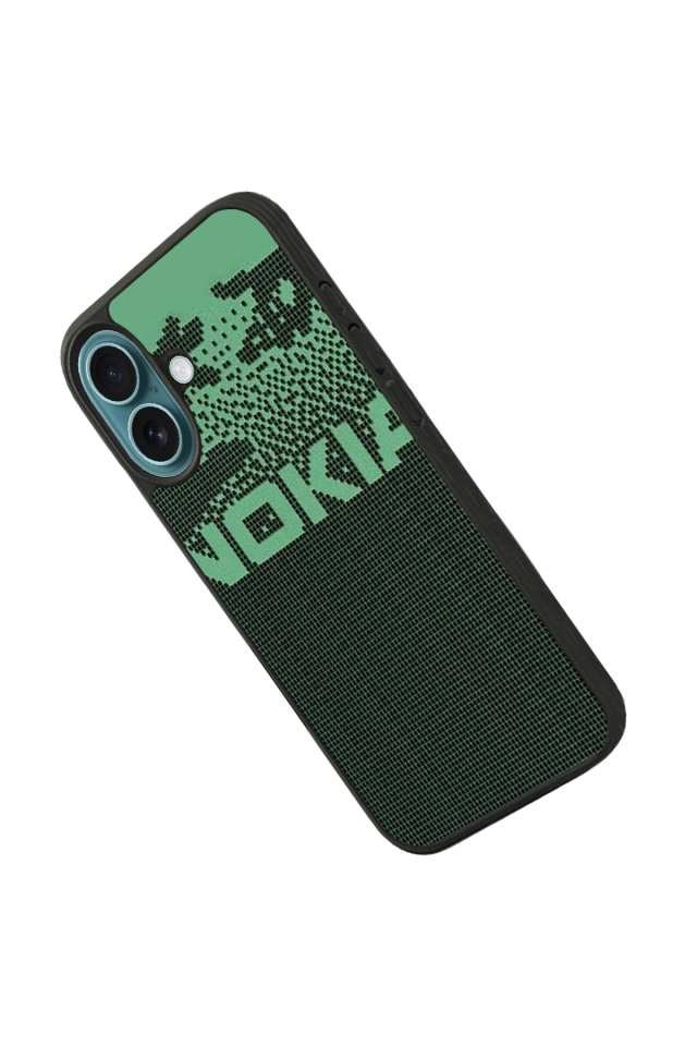 iPhone 16 Uyumlu Nokia Tasarımlı Glossy Premium Kılıf