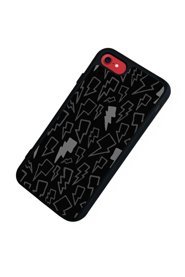 iPhone 8 Uyumlu Simsek Tasarımlı Glossy Premium Kılıf