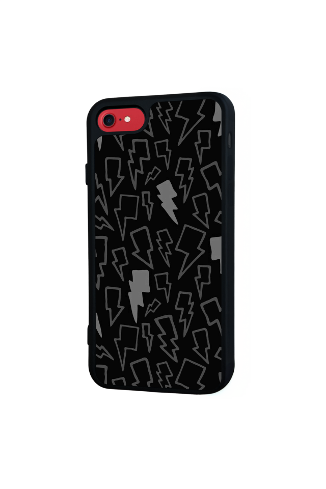 iPhone 8 Uyumlu Simsek Tasarımlı Glossy Premium Kılıf