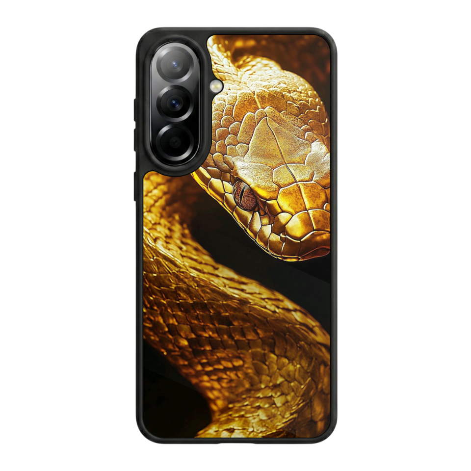 Samsung Galaxy A57 Uyumlu Yılan Tasarımlı Glossy Premium Kılıf