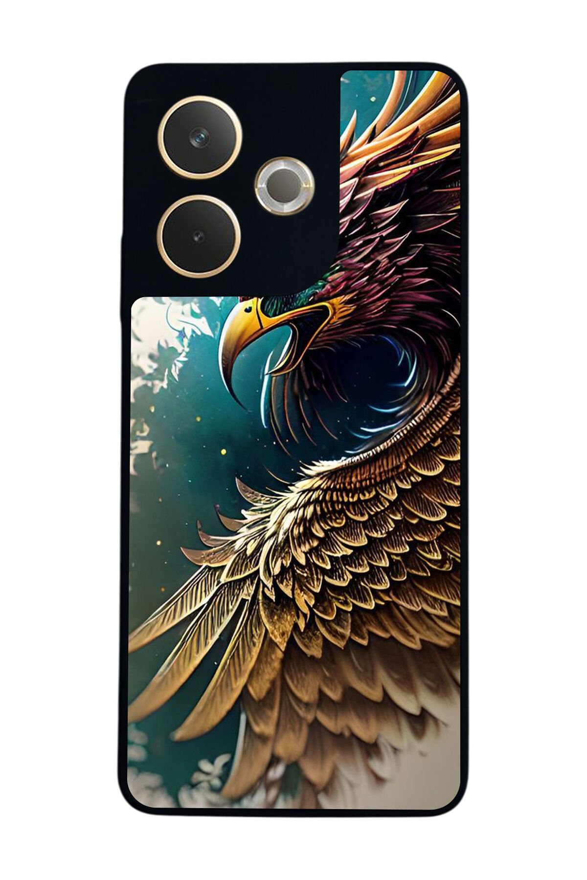 Oppo A5 Pro Uyumlu Besiktas Tasarımlı Glossy Premium Kılıf