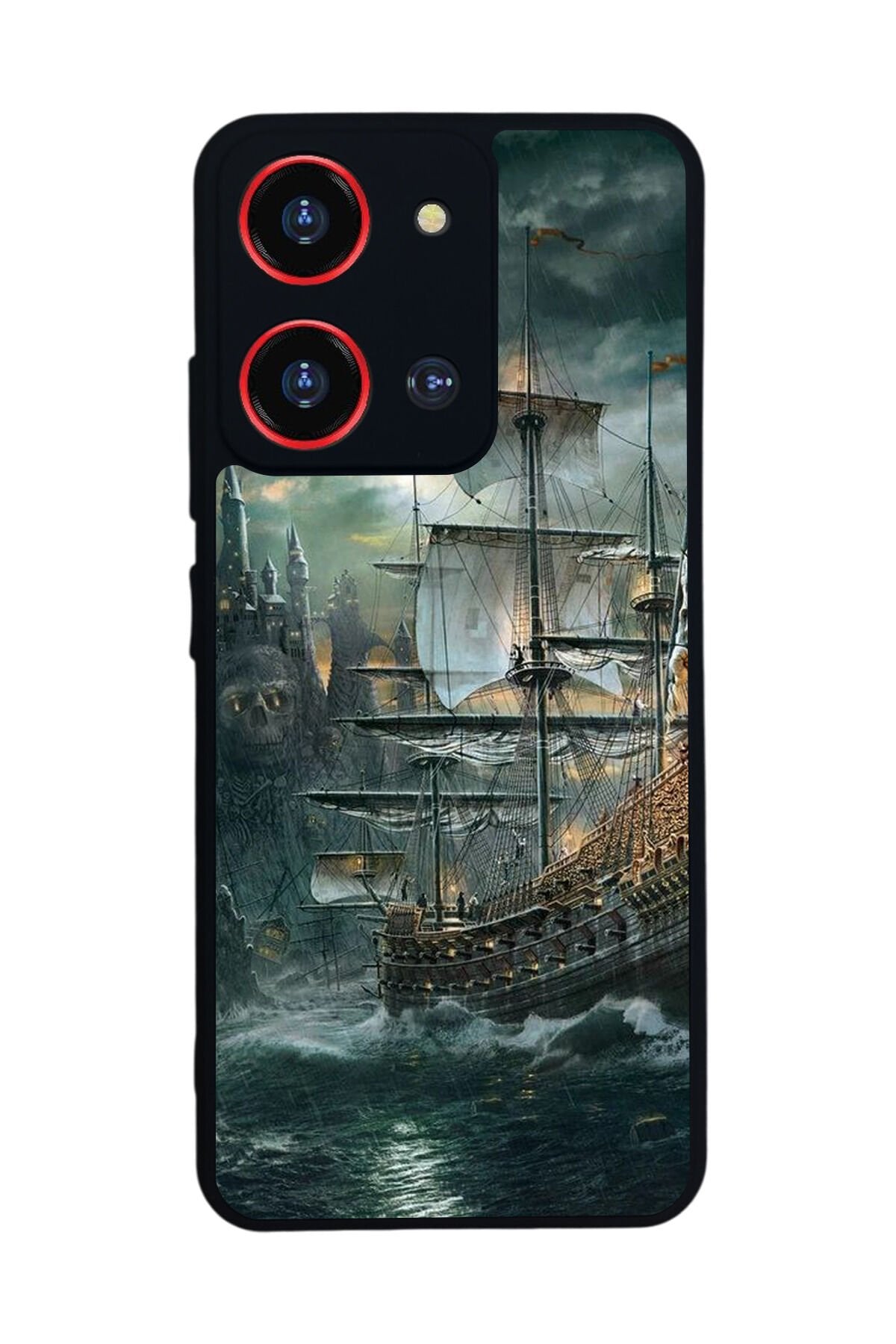 Reeder S19 Max Pro S ZOOM Uyumlu Korsan Tasarımlı Glossy Premium Kılıf