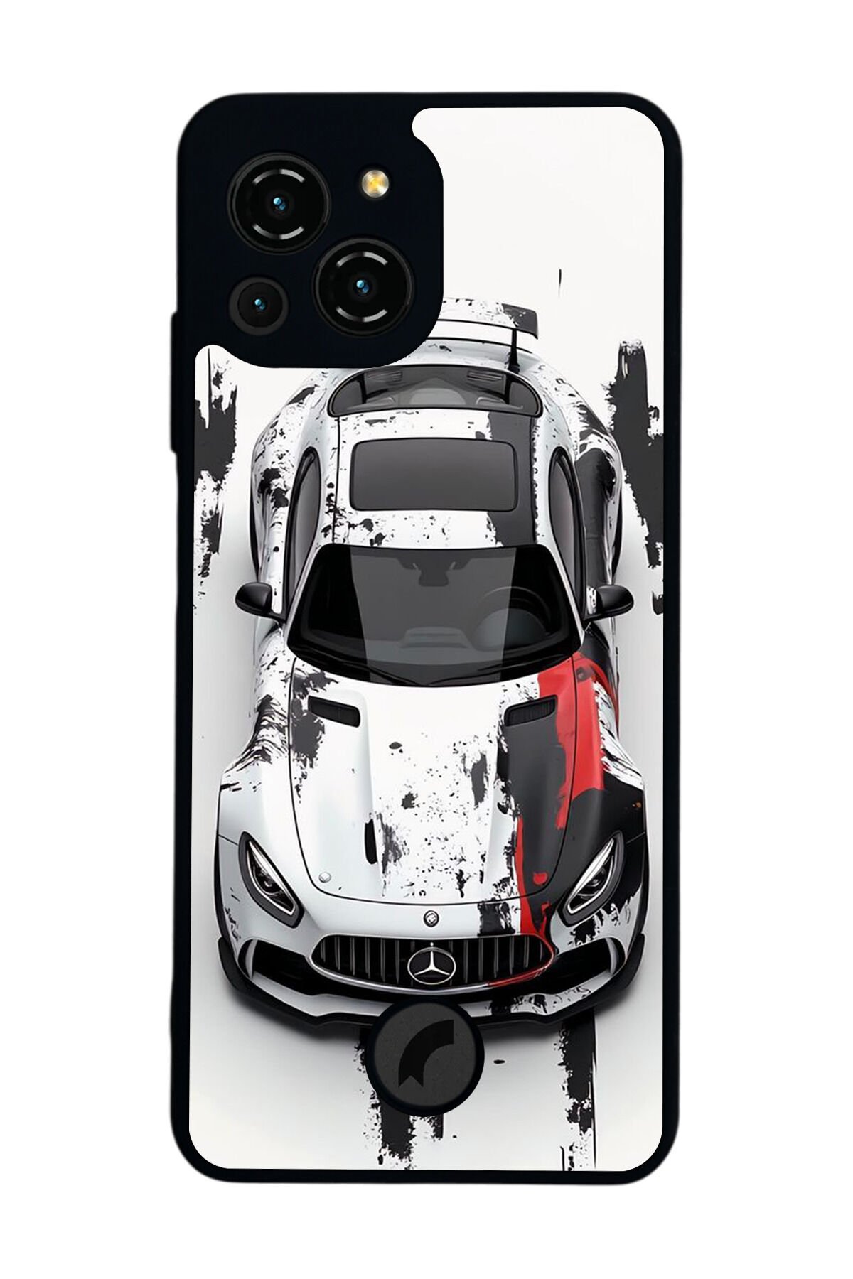 Reeder S23 Pro Max Uyumlu Mercedes Tasarımlı Glossy Premium Kılıf